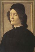 Sandro Botticelli Portrait of a Man (mk05) oil painting on canvas